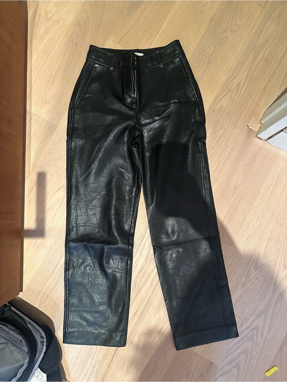 Babaton Black High-Rise Trousers